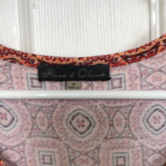 Orange patterned shirt - Picture 2 of 2